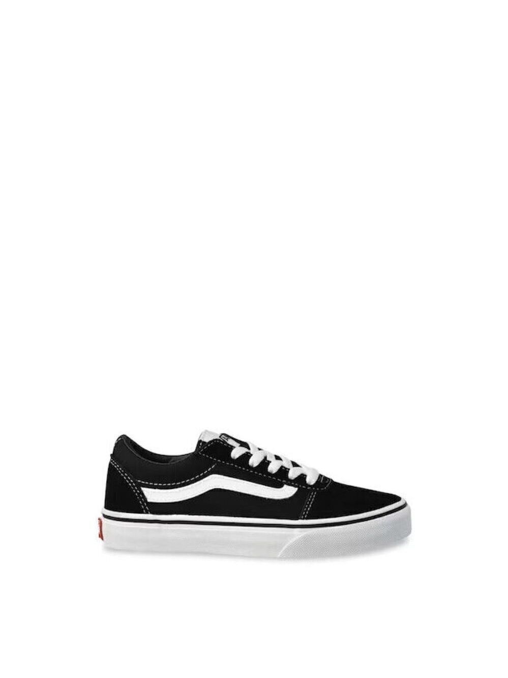 VANS Bnwt "Ward" Low Top Sneakers Boys New Black